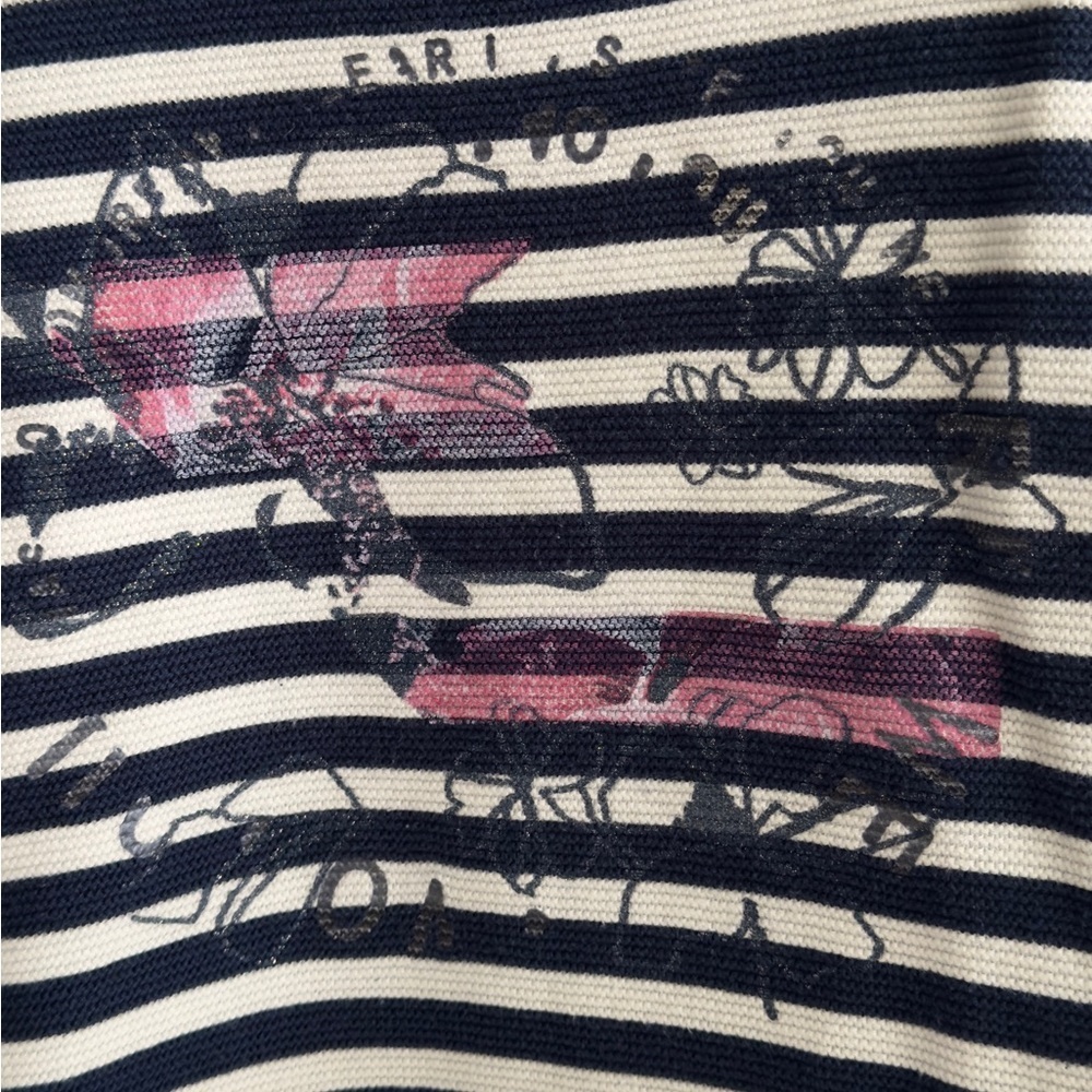 Rabe Stripe Knit Sweater Navy and White - Picture 4 of 9